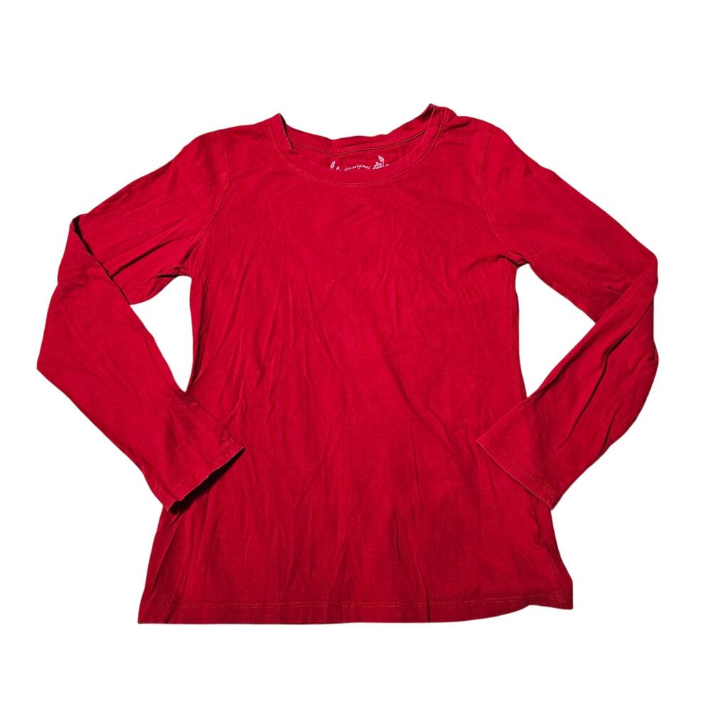 The Original Arizona Jean Company Size M 10/12 Red Long Sleeve Shirt